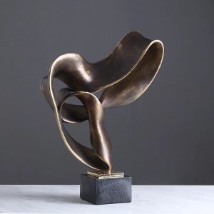 Brown Ribbon Decor